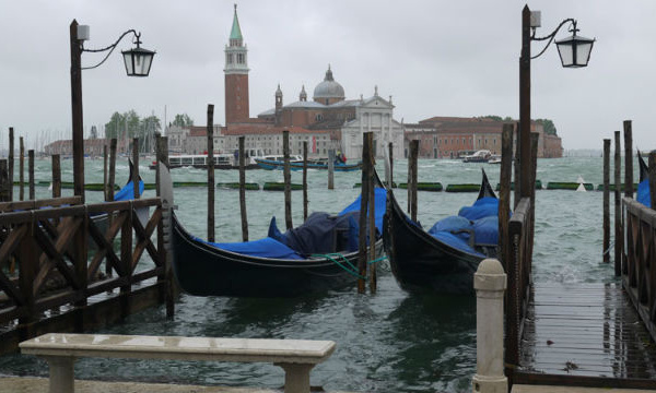 Image du jour: Avis de tempête sur Venise