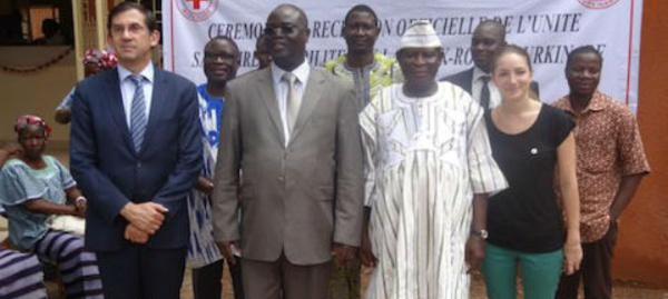 Nouveau centre de santé de la Croix-Rouge burkinabè