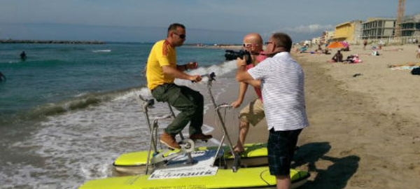 Traversée France-Corse à vélo, sur l'eau