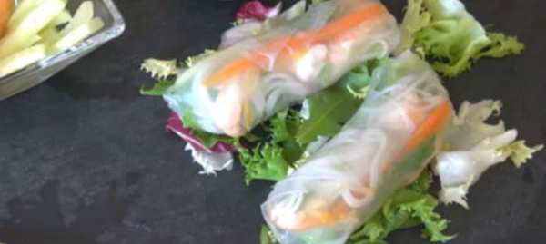 RECETTES EN VIDÉO - Rouleaux d'été 