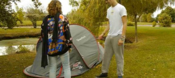 L'amour est dans le camping