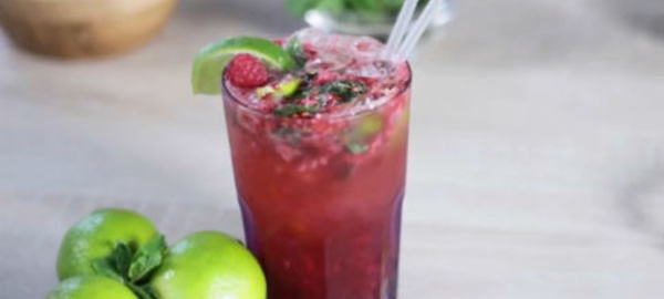 RECETTES EN VIDÉO - Virgin mojito framboise 