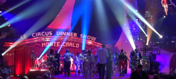 Circus Dinner Show Monte-Carlo, un dîner-spectacle gastronomique 