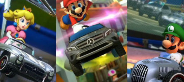 Mario Kart 8 DLC Mercedes-Benz