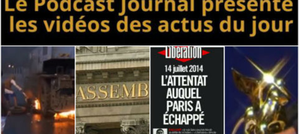 Les actualités en 4 vidéos du 8 septembre 2014