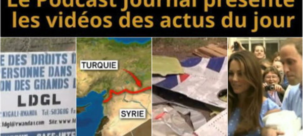 Les actualités en 4 vidéos du 9 septembre 2014