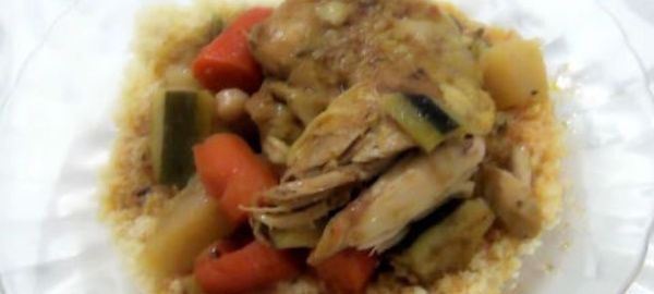 RECETTES EN VIDÉO - Couscous au poulet et légumes