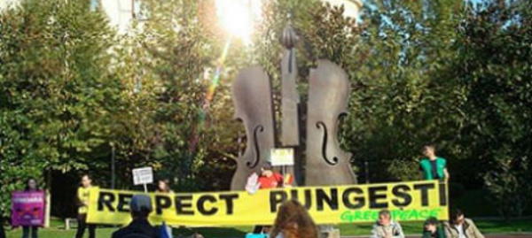 Global Frackdown en Roumanie