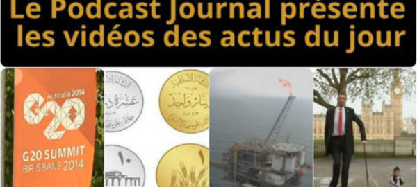 Les actualités en 4 vidéos du 14 novembre 2014