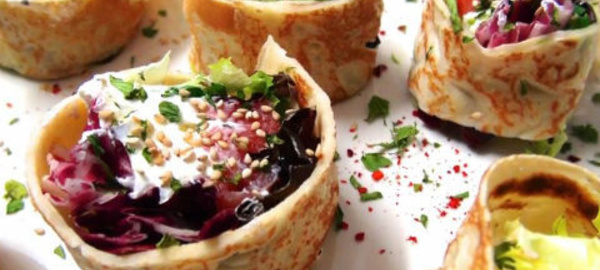 RECETTES EN VIDÉO - Crêpes au saumon et fromage frais