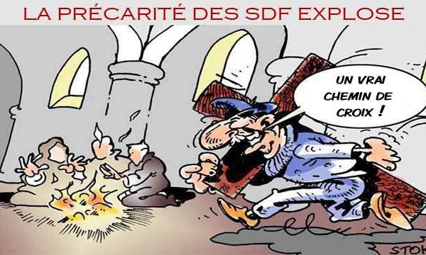 La précarité des SDF s'accroit