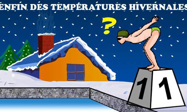 La douceur laisse place au froid hivernal