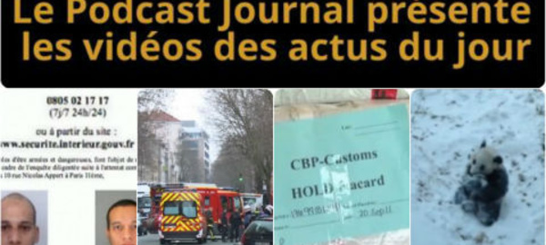 Les actualités en 4 vidéos du 8 janvier 2015