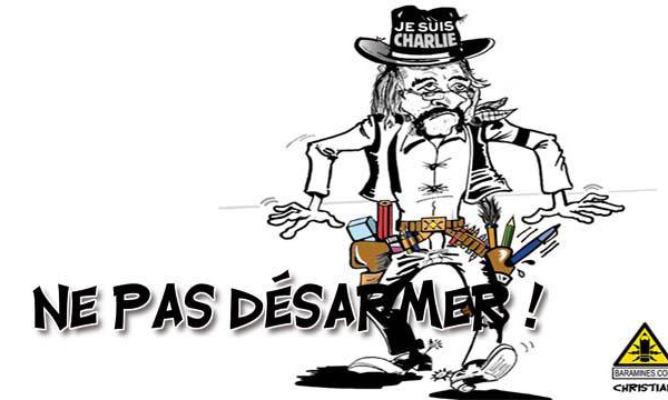 Avec nos armes inoffensives!