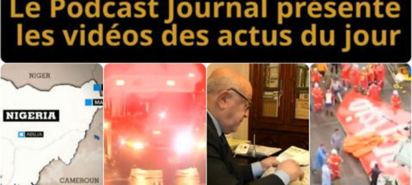 Les actualités en 4 vidéos du 13 janvier 2015