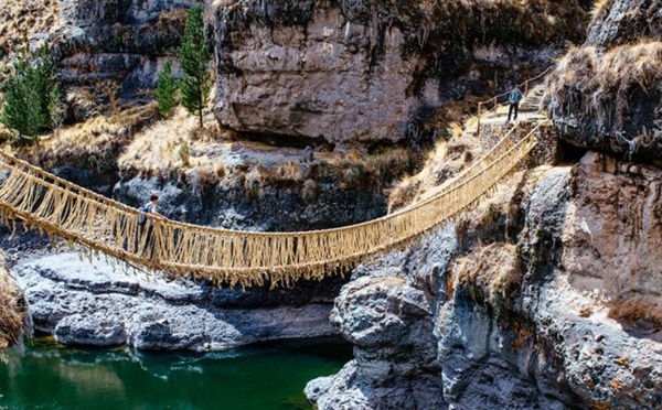 Le pont de la rivière Apurimac