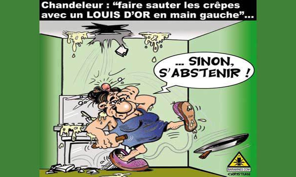 Les crêpes à la Chandeleur