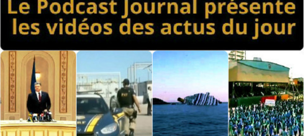 Les actualités en 4 vidéos du 12 février 2015