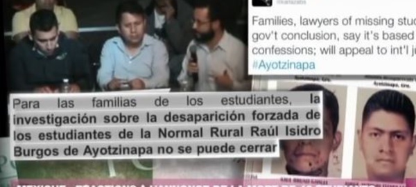 Mexique: L'enquête sur les étudiants disparus serait une imposture