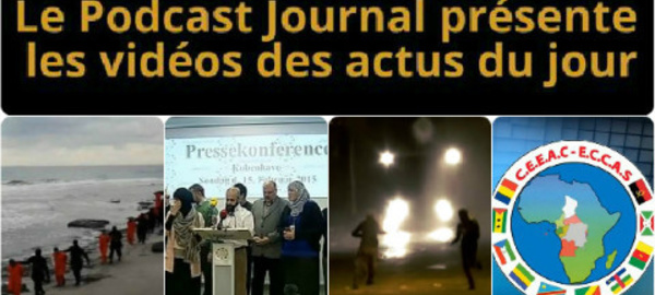 Les actualités en 4 vidéos du 16 février 2015
