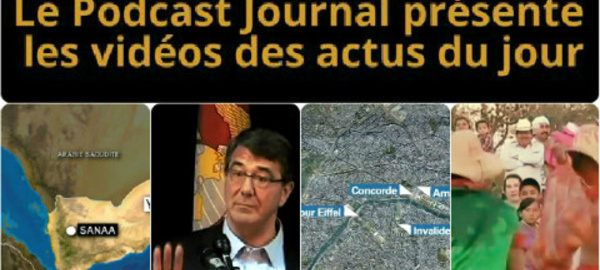 Les actualités en 4 vidéos du 24 février 2015