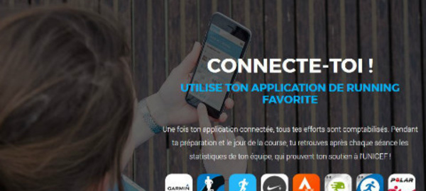 UNICEF Heroes Day, la première course connectée au monde