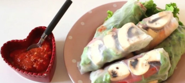 RECETTES EN VIDÉO - Rouleaux de printemps