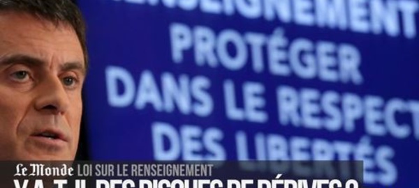 La France donne un blanc-seing au renseignement