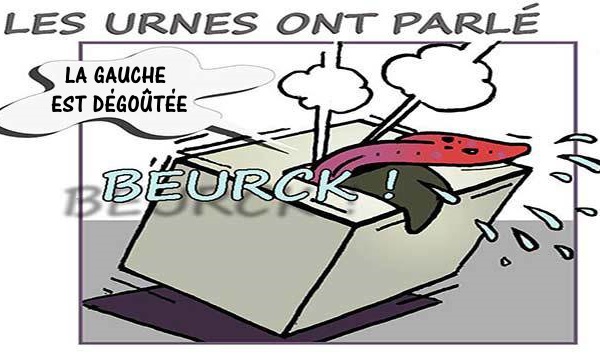 Vague bleue mais pas Marine