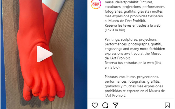 Le Musée de l'Art interdit est inauguré à Barcelone.