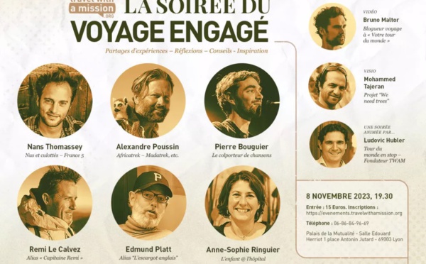 Travel With A Mission (TWAM) fête ses 10 ans lors d'une soirée du voyage engagé à Lyon
