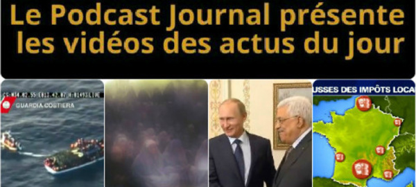 Les actualités en 4 vidéos du 14 avril 2015