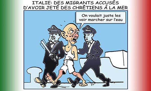 Des migrants chrétiens jetés en Méditerranée