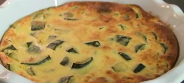 RECETTES EN VIDÉO - Quiche légère à la courgette