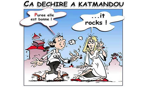 Ça balance pas mal au Népal