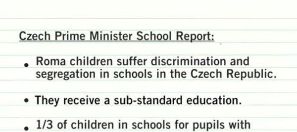 République tchèque: Les enfants roms victimes de discriminations