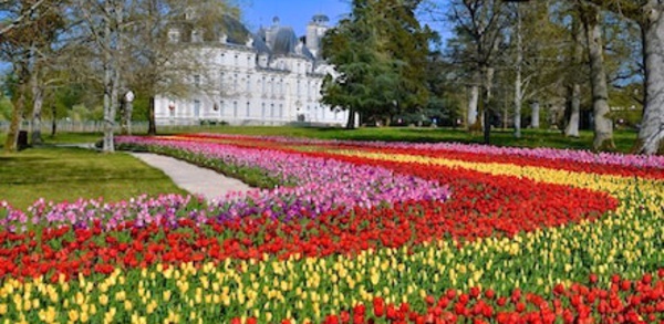 Célébration du Printemps au Château de Cheverny : Une Symphonie de Fleurs et de Festivités