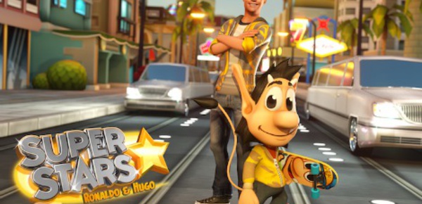 Cristiano Ronaldo et Hugo Délire ensemble dans un nouveau jeu mobile