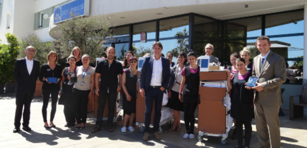 Chariots connectés pour femmes de chambre