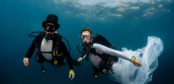 Mariage subaquatique