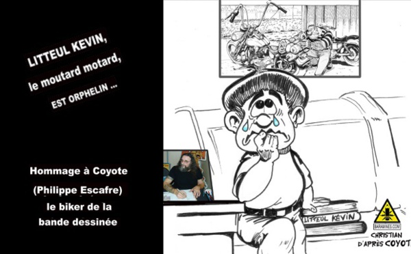 Hommage au biker de la BD