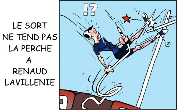 Le sort ne tend pas la perche à Lavillenie