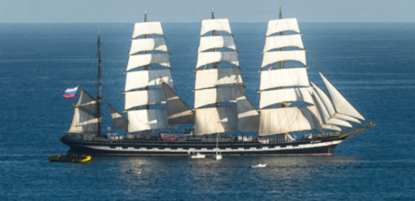 Le Kruzenstern à Monaco