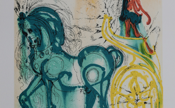 Découverte de dix lithographies de Salvador Dalí