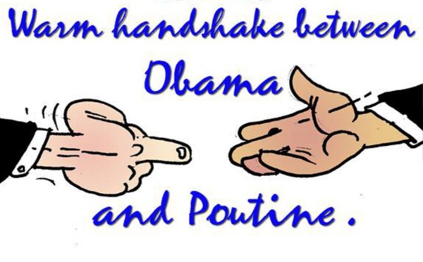 Poignée de main symbolique