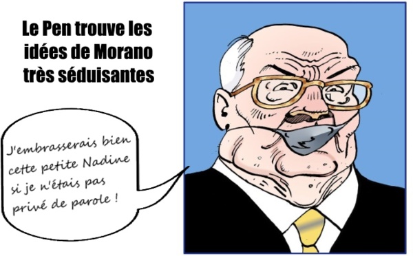 Nadine Morano séduit Le Pen