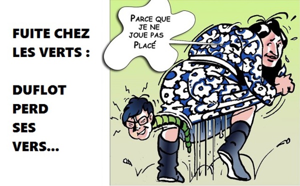 Les Verts dans le rouge