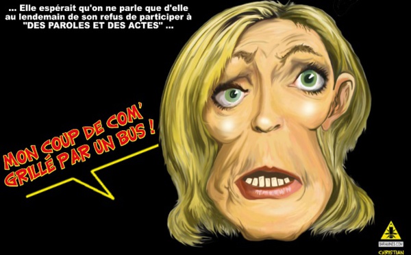 Marine se fait griller