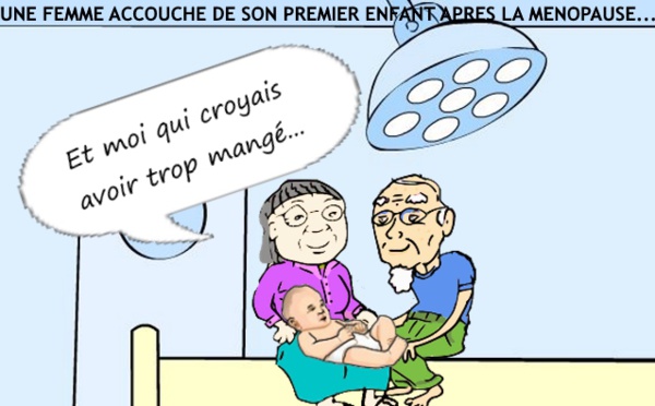 Mère après la ménopause