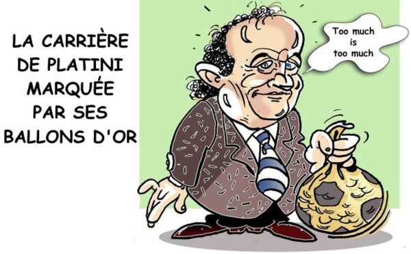 Platini et ses ballons d'or